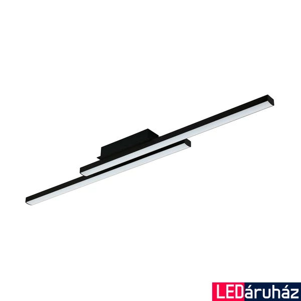 Eglo 900079 Fraioli-Z mennyezeti lámpa, fekete, 4030 lm, 2700K-6500K szabályozható, beépített LED, 34W, IP20