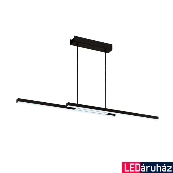 Eglo 900081 Fraioli-Z 1 ágú függeszték, fekete, 4030 lm, 2700K-6500K szabályozható, beépített LED, 34W, IP20