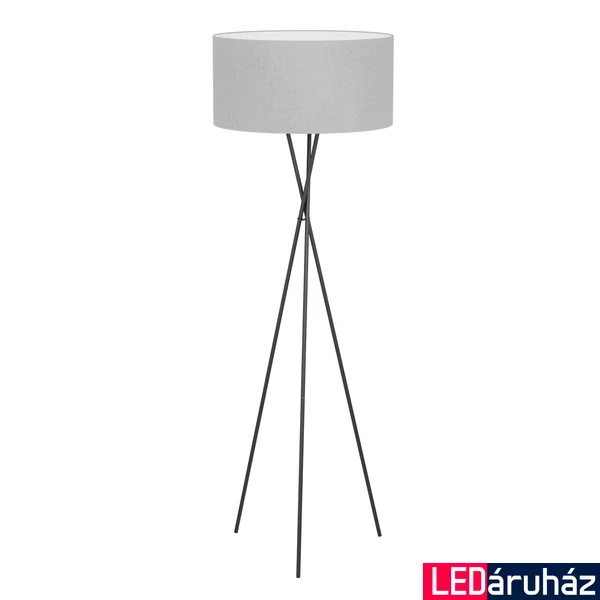 Eglo 900187 Fondachelli állólámpa, fekete, E27 foglalattal, max. 1x60W, IP20