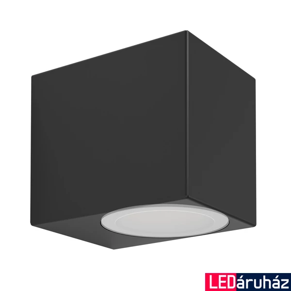 Eglo 900275 Jabaga kültéri fali lámpa, fekete, GU10 foglalattal, max. 1x4,6W, IP44