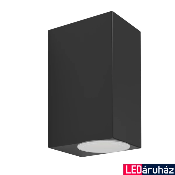 Eglo 900276 Jabaga kültéri fali lámpa, fekete, GU10 foglalattal, max. 2x4,6W, IP44