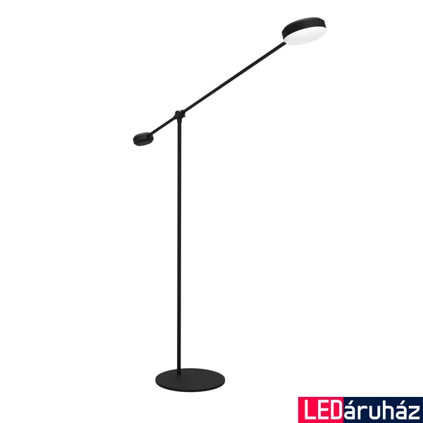 Eglo 900354 Clavellina állólámpa, fekete, 2210 lm, 3000K melegfehér, beépített LED, 24W, IP20