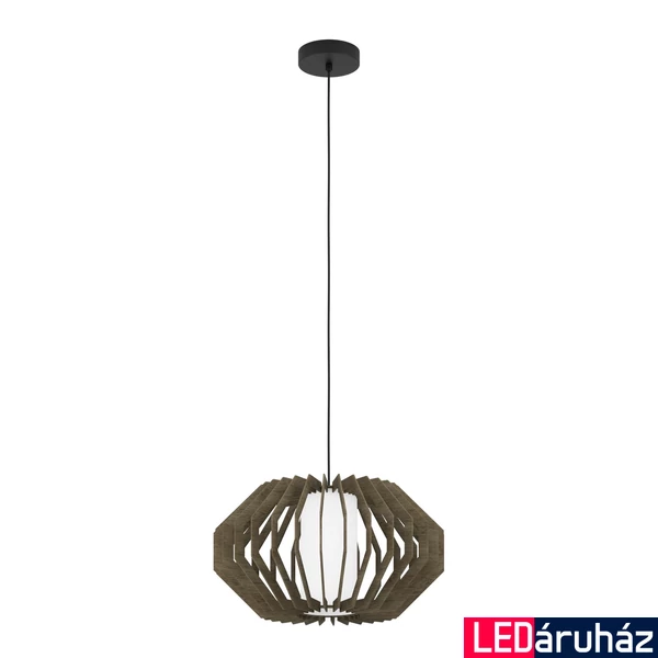 Eglo 900386 Rusticaria 1 ágú függeszték, barna, E27 foglalattal, max. 1x40W, IP20