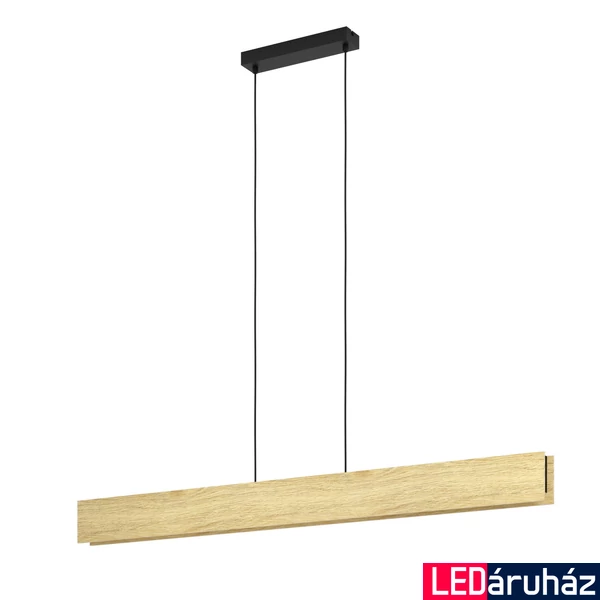 Eglo 900388 Anchorena-Z 1 ágú függeszték, 2700 K - 6500 K + RGB, barna, 3980 lm, 2700K-6500K szabályozható, beépített LED, 35W, IP20