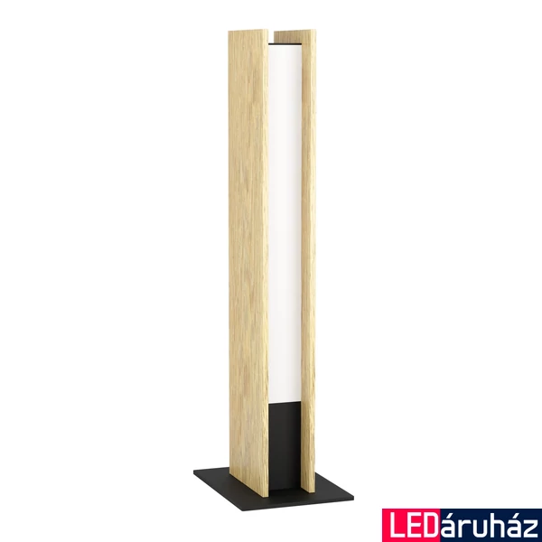 Eglo 900391 Anchorena-Z asztali lámpa, 2700 K - 6500 K + RGB, barna, 1800 lm, 2700K-6500K szabályozható, beépített LED, 16W, IP20
