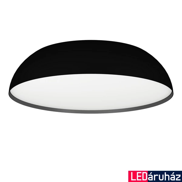 Eglo 900407 Tollos-Z mennyezeti lámpa, 2700 K - 6500 K + RGB, fekete, 3750 lm, 2700K-6500K szabályozható, beépített LED, 3x11W, IP20