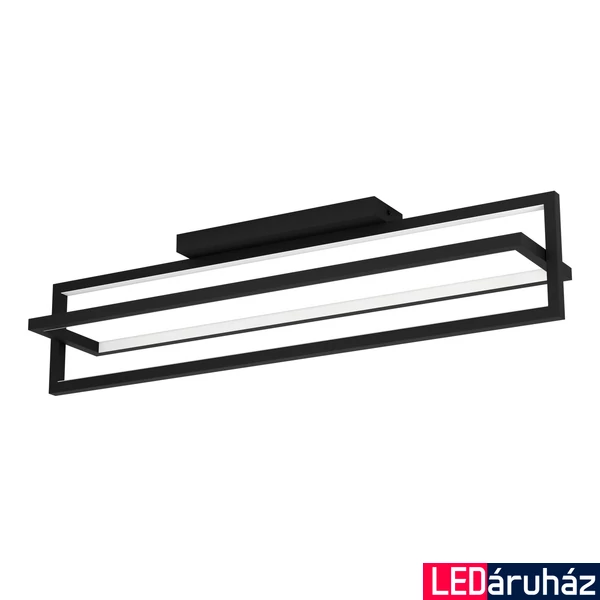 Eglo 900465 Siberia mennyezeti lámpa, fekete, 4600 lm, 3000K-6500K szabályozható, beépített LED, 34W, IP20