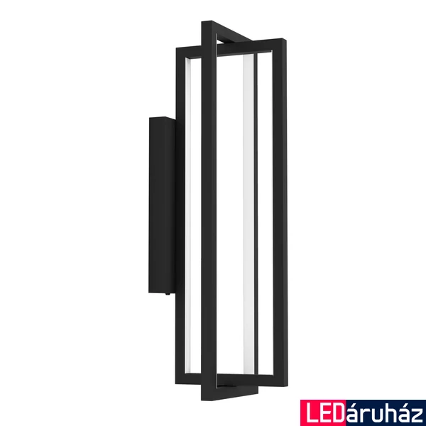 Eglo 900467 Siberia fali lámpa, fekete, 2200 lm, 3000K-6500K szabályozható, beépített LED, 15,5W, IP20