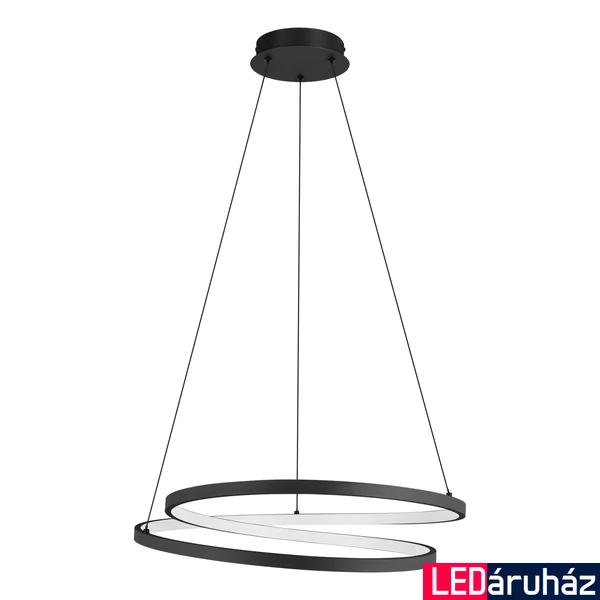 Eglo 900472 Ruotale függeszték, fekete, 4500 lm, 3000K melegfehér, beépített LED, 36W, IP20