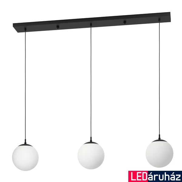 Eglo 900512 Rondo 3 függeszték, fekete, E27 foglalattal, max. 3x40W, IP20