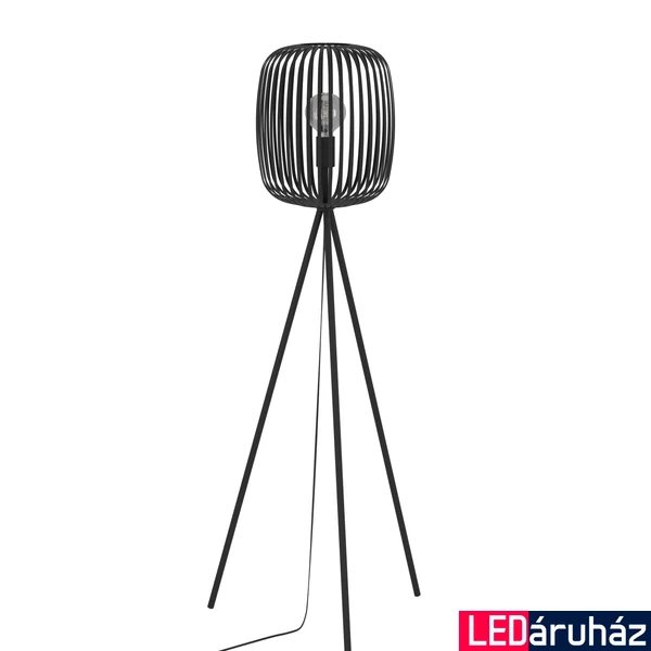 Eglo 900522 Romazzina állólámpa, fekete, E27 foglalattal, max. 1x40W, IP20