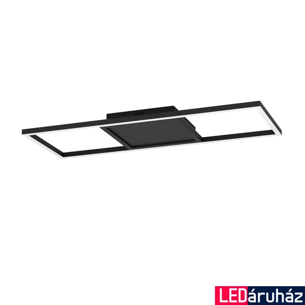 Eglo 900566 Calagrano-Z mennyezeti lámpa, 2700 K - 6500 K + RGB, fekete, 2600 lm, 3000K-6500K szabályozható, beépített LED, 21W, IP20