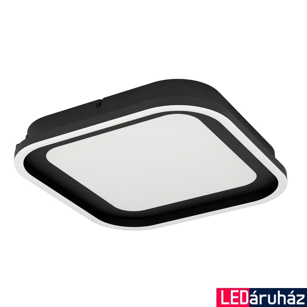 Eglo 900602 Calagrano mennyezeti lámpa, fekete, 1600;1400 lm, 3000K-6500K szabályozható, beépített LED, 11W+10W, IP20