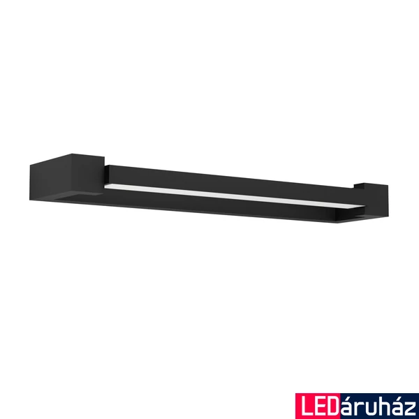 Eglo 900615 Gemiliana fürdőszobai fali lámpa, fekete, 1000 lm, 4000K természetes fehér, beépített LED, 8,9W, IP44