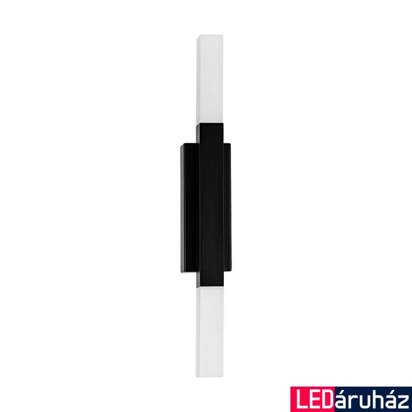Eglo 900617 Alcudia fürdőszobai fali lámpa, fekete, 1200 lm, 3000K melegfehér, beépített LED, 2x5,5W, IP44