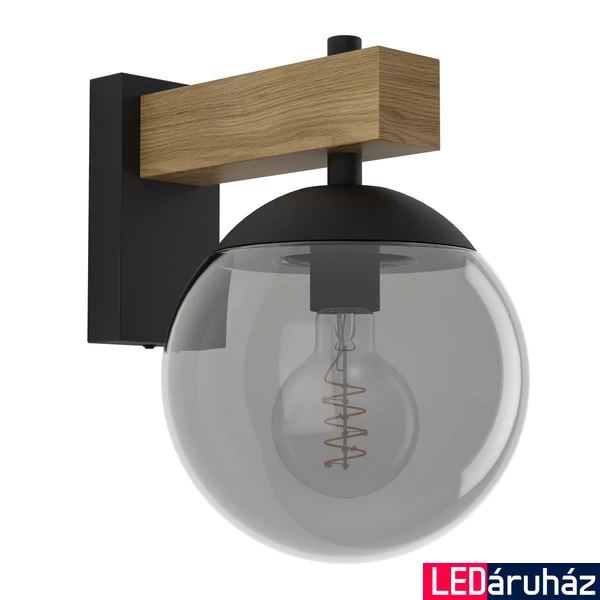 Eglo 900671 Bufalata kültéri fali lámpa, fa, E27 foglalattal, max. 1x40W, IP44