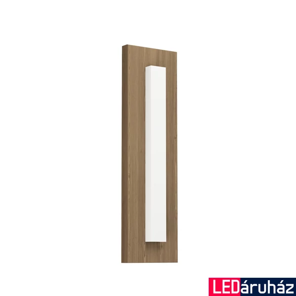 Eglo 900679 Bitetto kültéri fali lámpa, fa, 770 lm, 3000K melegfehér, beépített LED, 7W, IP44