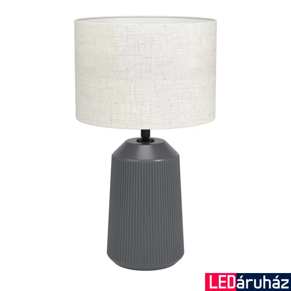 Eglo 900824 Capalbio asztali lámpa, szürke, E27 foglalattal, max. 1x40W, IP20