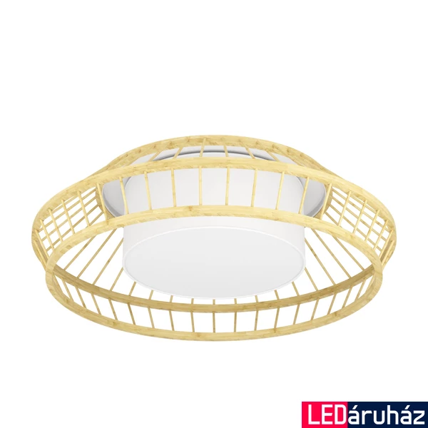 Eglo 900841 Yuku-Z mennyezeti lámpa, 2700 K - 6500 K + RGB, fekete, 2600 lm, 2700K-6500K szabályozható, beépített LED, 22W, IP20