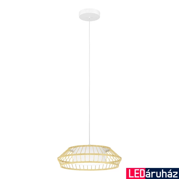 Eglo 900842 Yuku-Z 1 ágú függeszték, 2700 K - 6500 K + RGB, fekete, 2600 lm, 2700K-6500K szabályozható, beépített LED, 22W, IP20