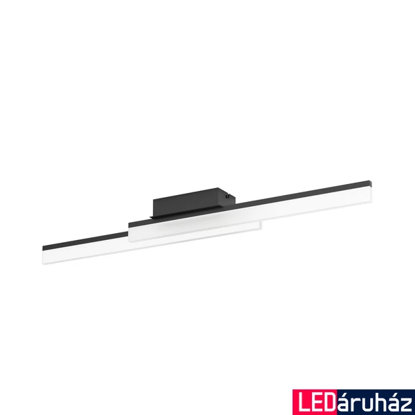 Eglo 900844 Palmital mennyezeti lámpa, fekete, 2700 lm, 3000K melegfehér, beépített LED, 2x11W, IP44
