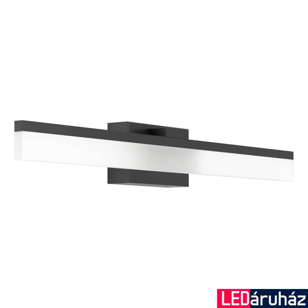 Eglo 900845 Palmital fali lámpa, fekete, 1350 lm, 3000K melegfehér, beépített LED, 1x11W, IP44