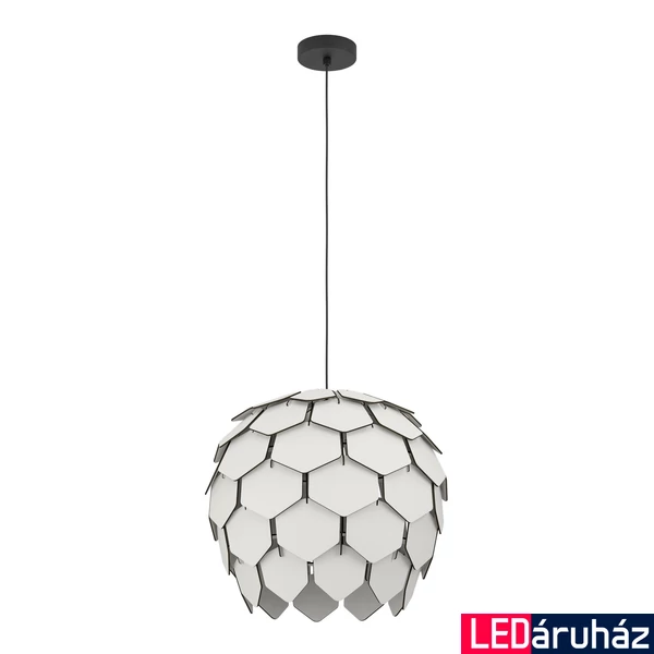 Eglo 900847 Mattanza 1 ágú függeszték, szürke, E27 foglalattal, max. 1x40W, IP20
