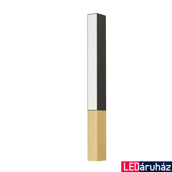 Eglo 900871 Tudons fali lámpa, fekete, 1300 lm, 3000K melegfehér, beépített LED, 1x12W, IP20