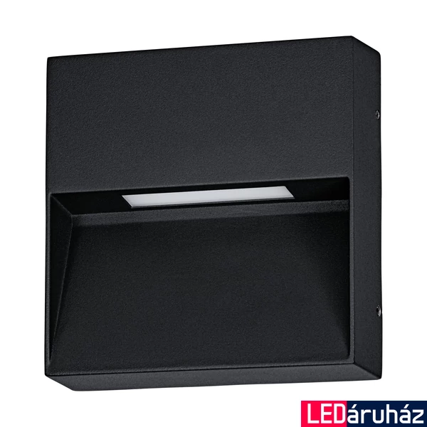Eglo 900889 Maruggio kültéri fali lámpa, fekete, 520 lm, beépített LED, 1x4,8W, IP65