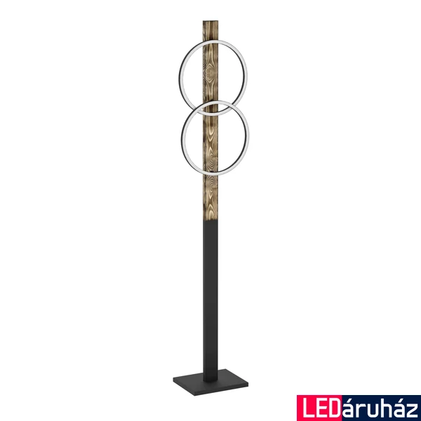 Eglo 900892 Boyal állólámpa, fa, 3400 lm, 3000K melegfehér, beépített LED, 2x12W, IP20