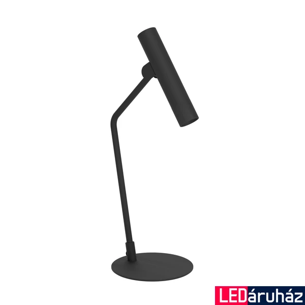 Eglo 900908 Almudaina asztali lámpa, fekete, 480 lm, 3000K melegfehér, beépített LED, 1x5W, IP20