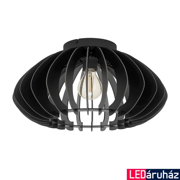 Eglo 901001 Cossano 3 mennyezeti lámpa, fekete, E27 foglalattal, max. 1x40W, IP20