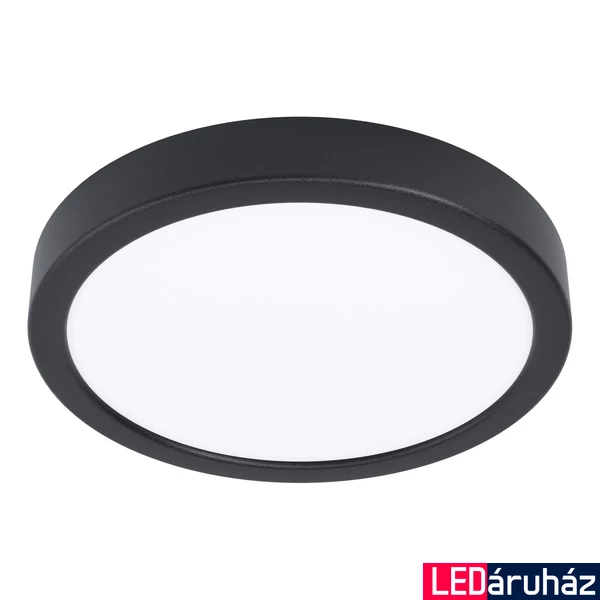 Eglo 901013 Fueva 5 mennyezeti lámpa, fekete, 2000 lm, 3000K melegfehér, beépített LED, 17W, IP20