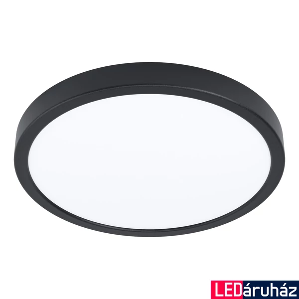 Eglo 901014 Fueva 5 mennyezeti lámpa, fekete, 2400 lm, 3000K melegfehér, beépített LED, 20,5W, IP20