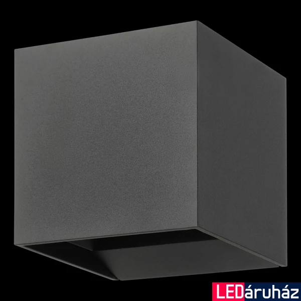 Eglo 901065 Calpino 3 kültéri fali lámpa, antracit, 840 lm, 3000K melegfehér, beépített LED, 2x2,8W, IP54