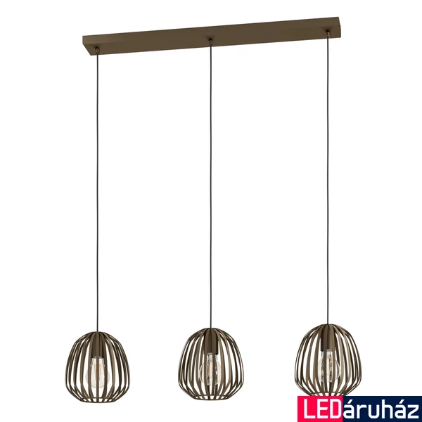 Eglo 901098 Espinal függeszték, bronz, E27 foglalattal, max. 3x40W, IP20