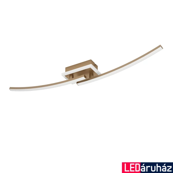 Eglo 901219 Lungolago mennyezeti lámpa, bronz, 1450 lm, 4000K természetes fehér, beépített LED, 12W, IP20
