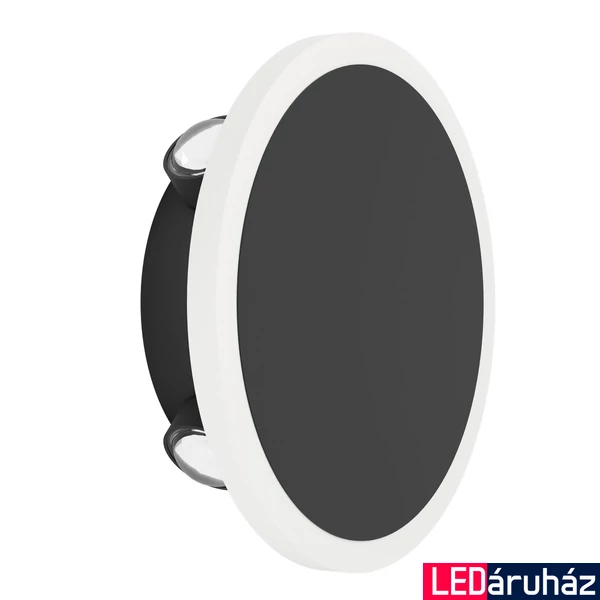 Eglo 901585 Talamello 1 fali lámpa, fekete, 1450 lm, 3000K melegfehér, beépített LED, 12W, IP20