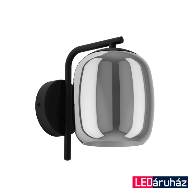 Eglo 901723 Ciampino fali lámpa, fekete, E27 foglalattal, max. 1x28W, IP20