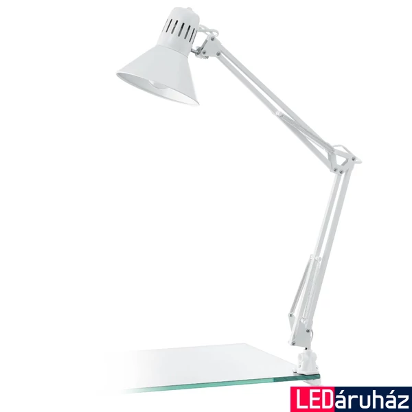 Eglo 90872 Firmo asztali lámpa, fehér, E27 foglalattal, max. 1x40W, IP20