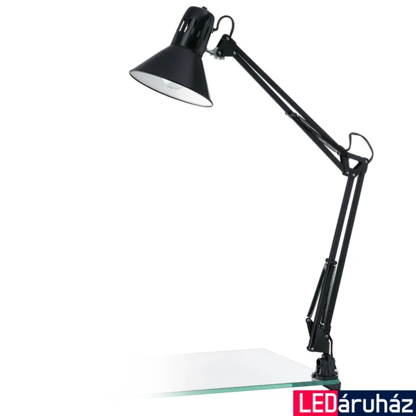 Eglo 90873 Firmo asztali lámpa, fekete, E27 foglalattal, max. 1x40W, IP20