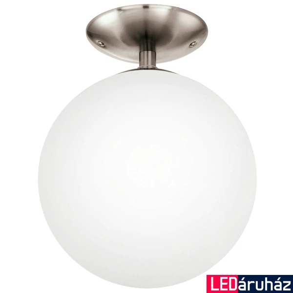 Eglo 91589 Rondo mennyezeti lámpa, nikkel, E27 foglalattal, max. 1x60W, IP20