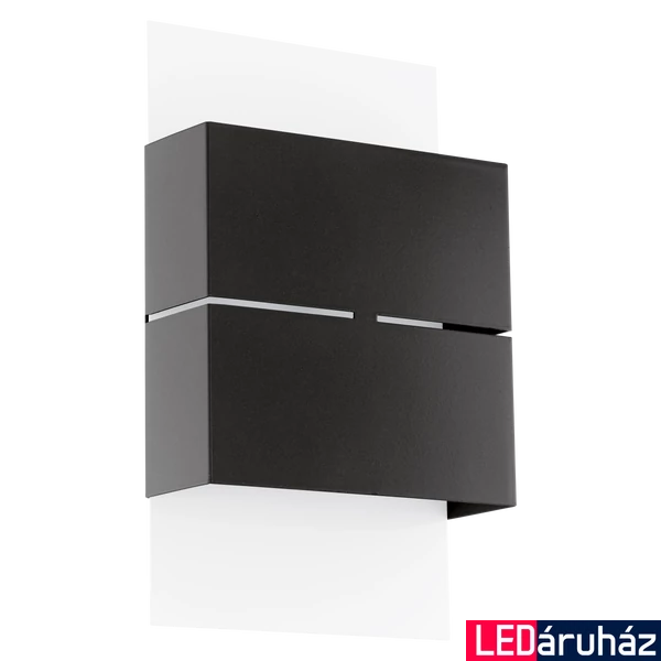 Eglo 93254 Kibea kültéri fali lámpa, antracit, 360 lm, 3000K melegfehér, beépített LED, 2x2,5W, IP44