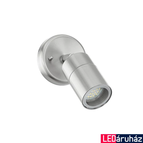 Eglo 93268 Stockholm 1 kültéri fali lámpa, rozsdamentes acél (inox), GU10 foglalattal, max. 1x5W, IP44
