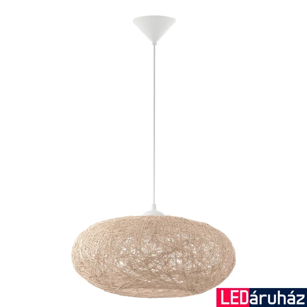 Eglo 93374 Campilo 1 ágú függeszték, bézs, E27 foglalattal, max. 1x60W, IP20