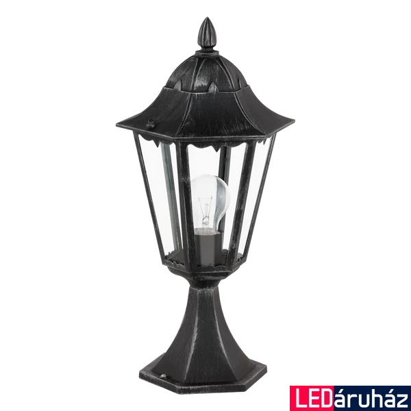 Eglo 93462 Navedo kültéri állólámpa, fekete, E27 foglalattal, max. 1x60W, IP44