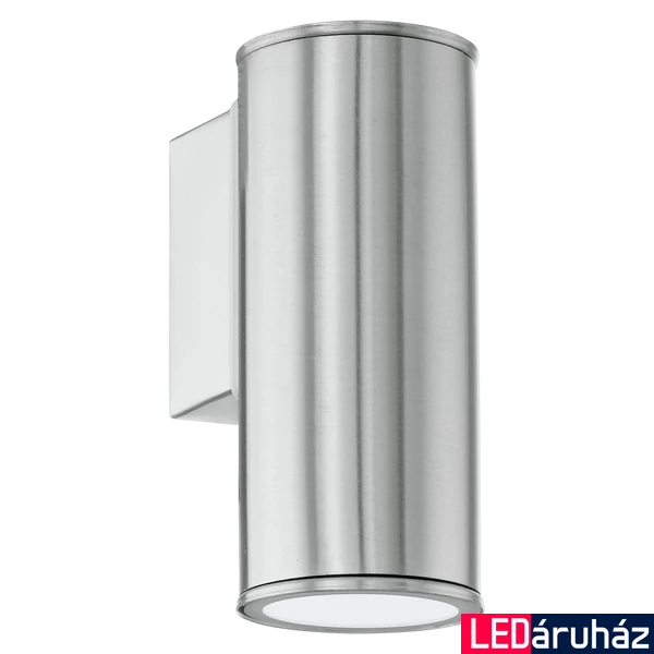 Eglo 94106 Riga kültéri fali lámpa, rozsdamentes acél (inox), GU10 foglalattal, max. 1x3W, IP44