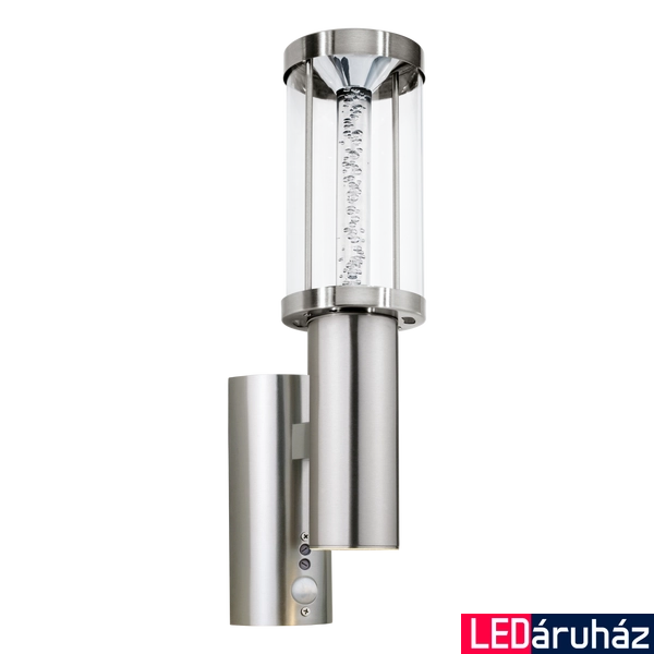 Eglo 94128 Trono Stick kültéri fali lámpa, rozsdamentes acél (inox), -;280 lm, 3000K melegfehér, GU10+beépített LED, 1x3W+1x3,7W, IP44