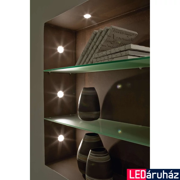 Eglo 94235 Peneto beépíthető lámpa, 3db/csomag, süllyesztett, fix, 78 mm, fehér, GU10 foglalattal, max. 3x3W, IP20