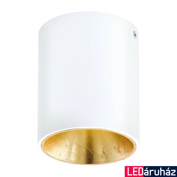 Eglo 94503 Polasso mennyezeti lámpa, fehér, 340 lm, 3000K melegfehér, beépített LED, 1x3,3W, IP20
